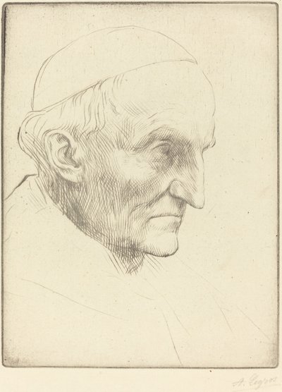 Kardinal Manning, 3. plate av Alphonse Legros