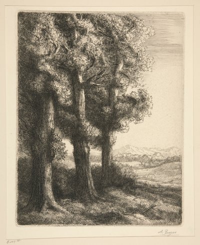 hjørnet av av Alphonse Legros