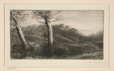 Solnedgang av Alphonse Legros