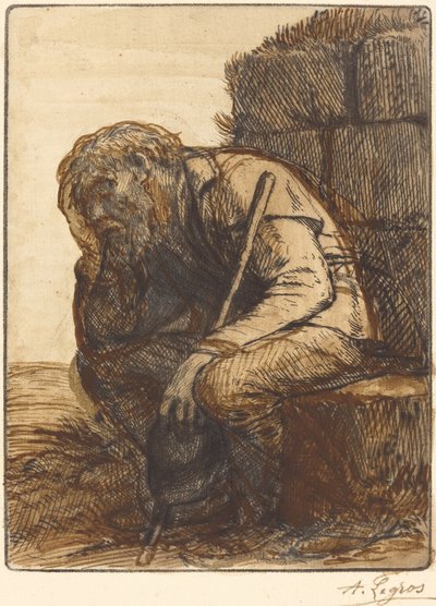 Desperat mann av Alphonse Legros