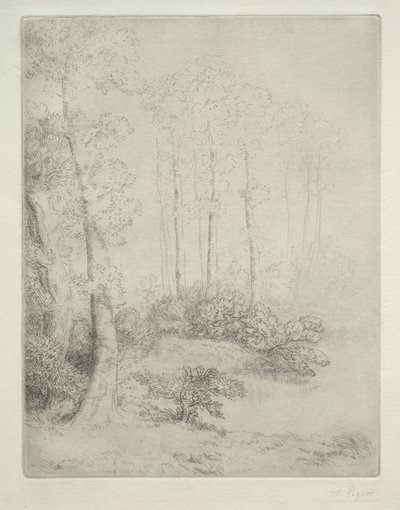 Edge of the Water Au Bord de LEau. av Alphonse Legros