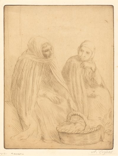 Eggselgere, 1. tallerken av Alphonse Legros