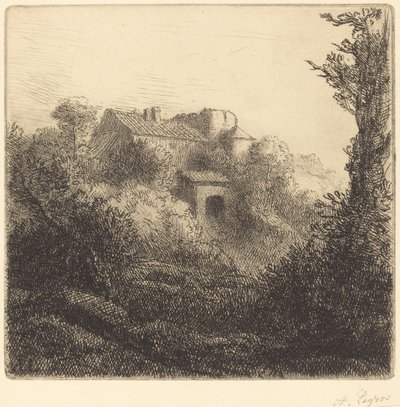 Farm on a Hill Farm on a Hill. av Alphonse Legros