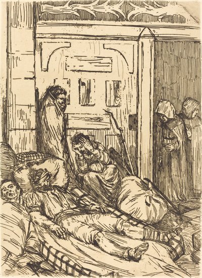Feltsykehuset L'ambulance. av Alphonse Legros