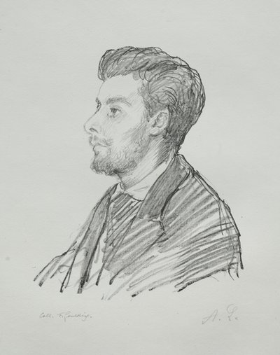 Fréderic Régamey av Alphonse Legros