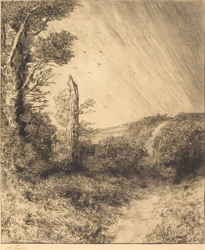 Vindkast Vindkastet. av Alphonse Legros