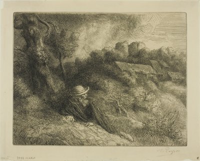 Hjemsøkt hus av Alphonse Legros