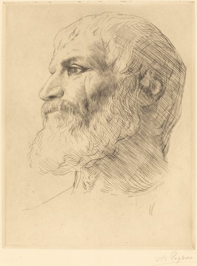 Kead of Soulioti Tete de Soulioti. av Alphonse Legros