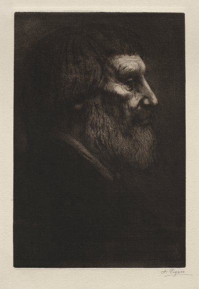 Leder av en mann av Alphonse Legros