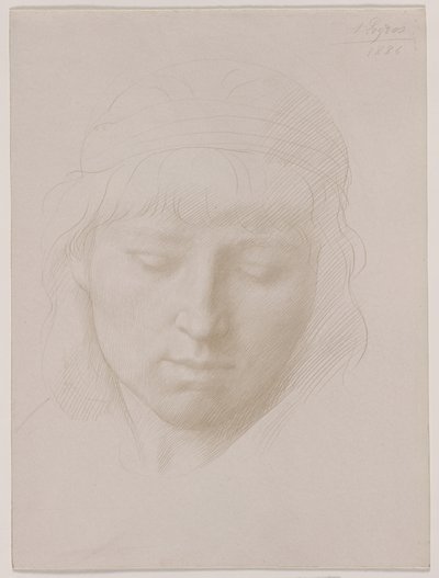 Leder av en mann av Alphonse Legros