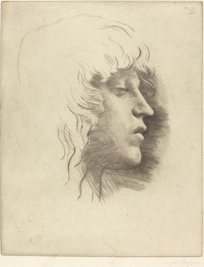 Leder av en ung jente av Alphonse Legros