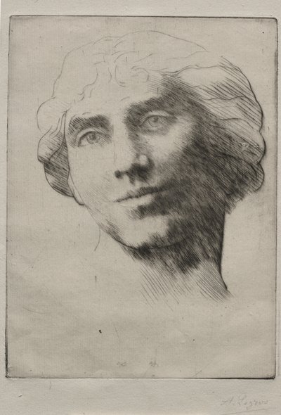 Leder for en ung kvinne av Alphonse Legros
