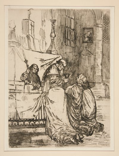 Nattverd i av Alphonse Legros