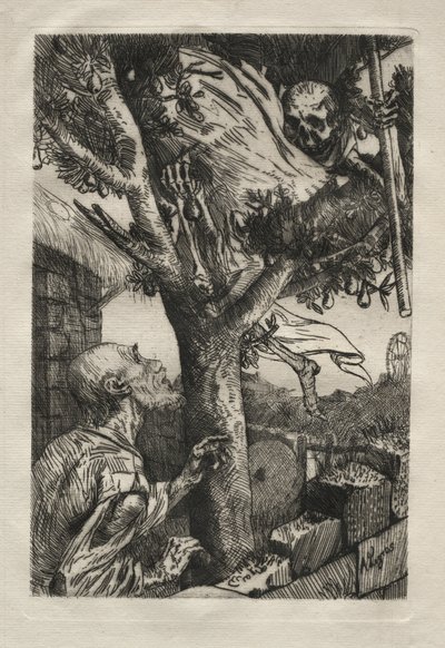 død i pæretreet av Alphonse Legros