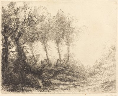 Landskap av Alphonse Legros
