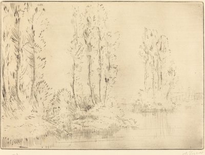 Landskap Landskap. av Alphonse Legros