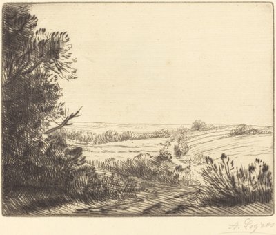 Landskap: Veien til Horville Paysage: Chemin d