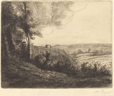 Landskap: Veien til Horville Paysage: Chemin d
