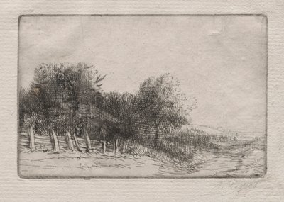 Landskap Et Landskap. av Alphonse Legros