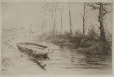 Kanalen: Morgeneffekt av Alphonse Legros