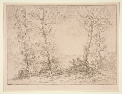 Laksefiskeren av Alphonse Legros