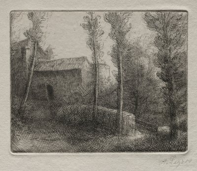 Møllebroen. av Alphonse Legros