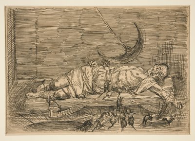 Brønnen og pendelen, nr. 1 av Alphonse Legros