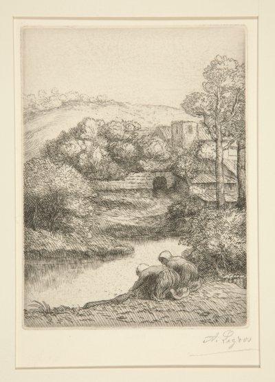 Vaskehus, eller vaskekoner av Alphonse Legros