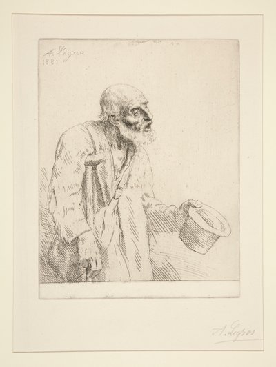 Tiggeren (tiggeren) av Alphonse Legros