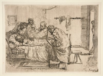 Le verite sur le cas de M. Valdemar (Fakta i saken om M. Valdemar) av Alphonse Legros