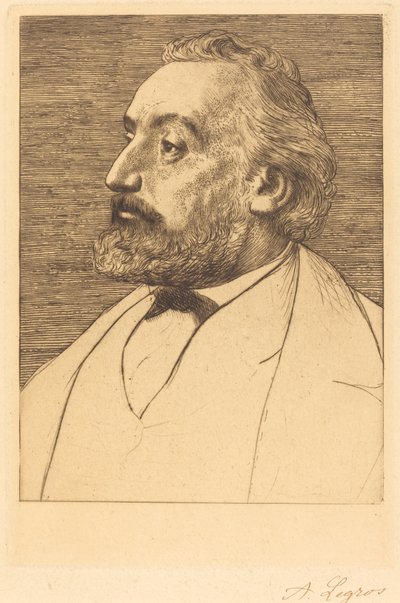 Leon Gambetta, 2. plate av Alphonse Legros