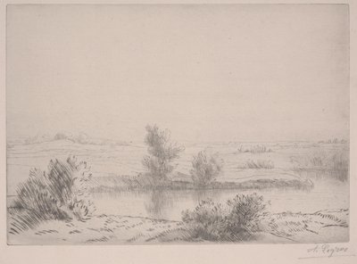 Sumpene (etsing) av Alphonse Legros