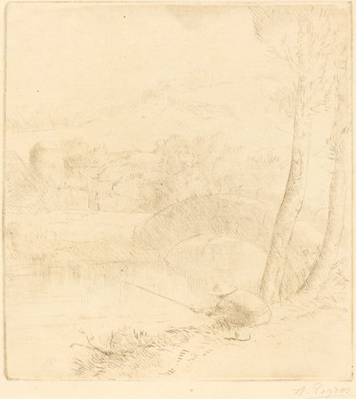 Lille Angler Den lille Angler. av Alphonse Legros
