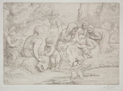 Sommer. av Alphonse Legros