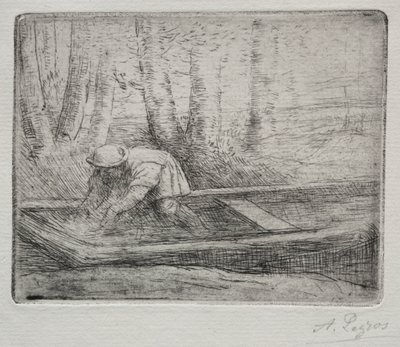 Mann i en snert av Alphonse Legros