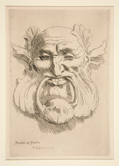 Dørknott (dørknakker) av Alphonse Legros