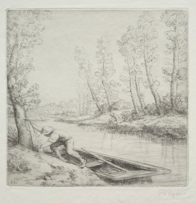 Morning on the River Morning on the River. av Alphonse Legros