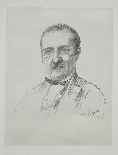 Mr. Champfleury av Alphonse Legros