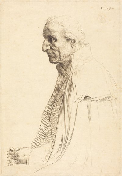 Gammel spanjol av Alphonse Legros