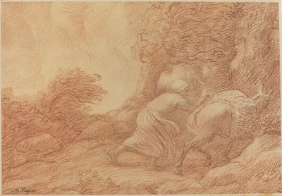 Bonde og Ass av Alphonse Legros