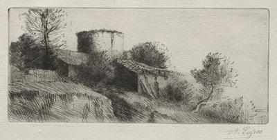 Duetårnet av Alphonse Legros
