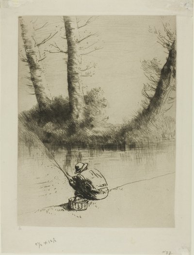 Pole Fisherman av Alphonse Legros
