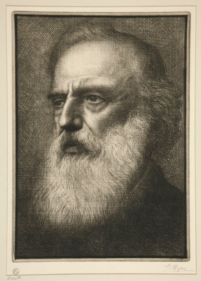 Portrett av av Alphonse Legros