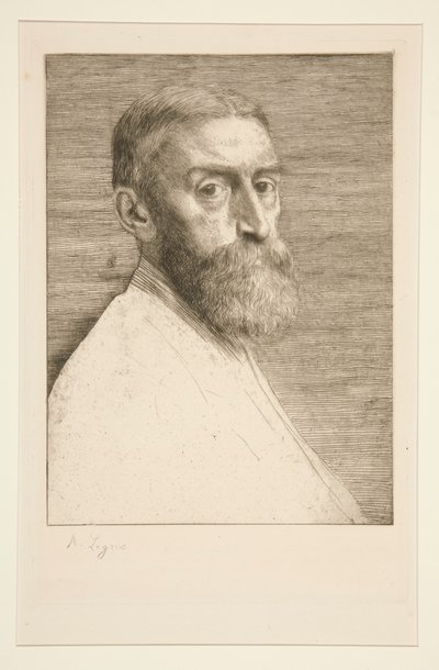 Portrett av E.J. Poynter, Esq. av Alphonse Legros