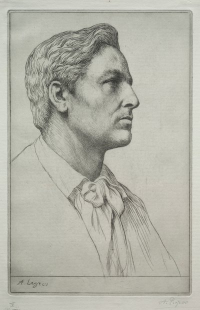 Portrett av Sir Charles Holroyd av Alphonse Legros