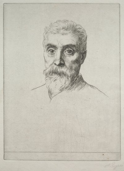 Portrett av Sir Hiram S. Maxim av Alphonse Legros
