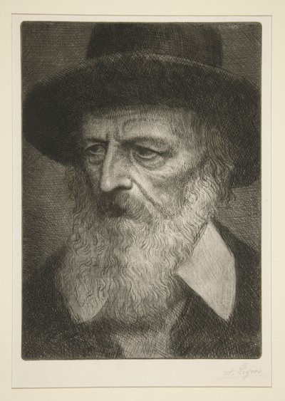 Portrett av Tennyson av Alphonse Legros