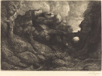 Minne om Italia (Souvenir d'Italie) av Alphonse Legros