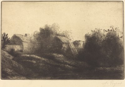 Minne om My Village Souvenir de mon village. av Alphonse Legros