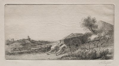 Ta inn høyet. av Alphonse Legros